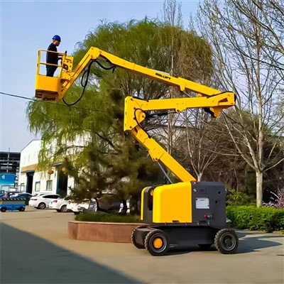 Шарнірний підйомник стріли з дизельною силою