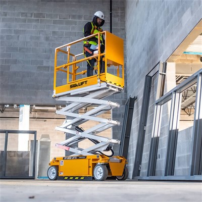 Сертифікований CE дизельний ножичний підйомник